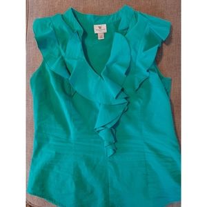 $5 DEAL Worthington Ruffle Top
